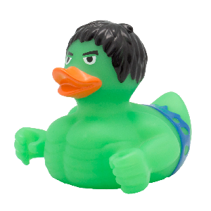 Зеленый монстр уточка Funny Ducks