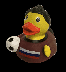 Российский футболист уточка Funny Ducks