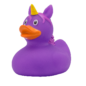 Единорог пурпурный уточка Funny Ducks